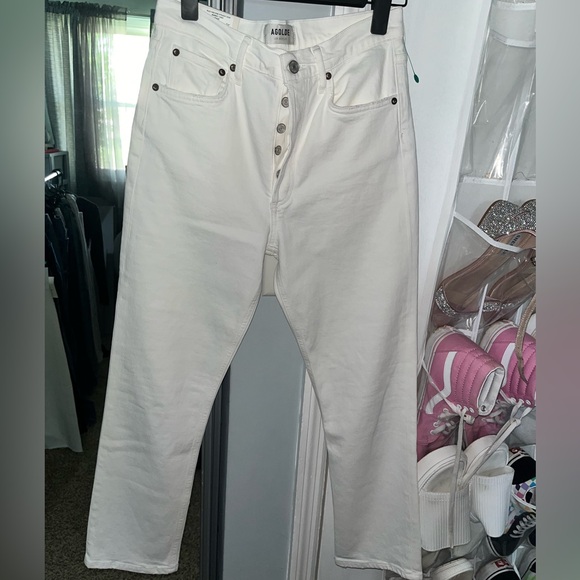 Agolde Denim - NWT AGOLDE Riley High-Rise Straight Crop Jeans